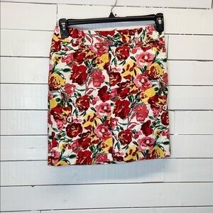 Loft Floral Skirt